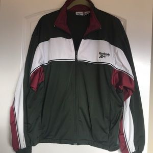 Vintage Reebok Zip Up Sweater Jacket